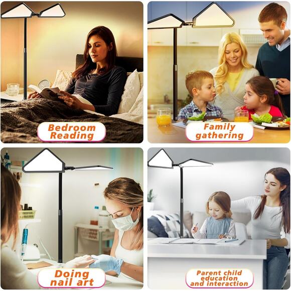 Supper Bright Clamp-On Gooseneck Desk Lamp LED Study Light with Flexible Arms, 5 - Picture 5 of 5